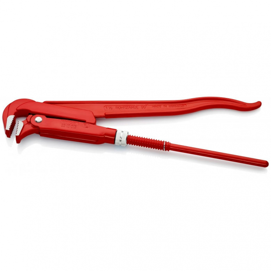 Ключ газовый с прямыми губками 90° №1 1/2" KNIPEX KN-8310015