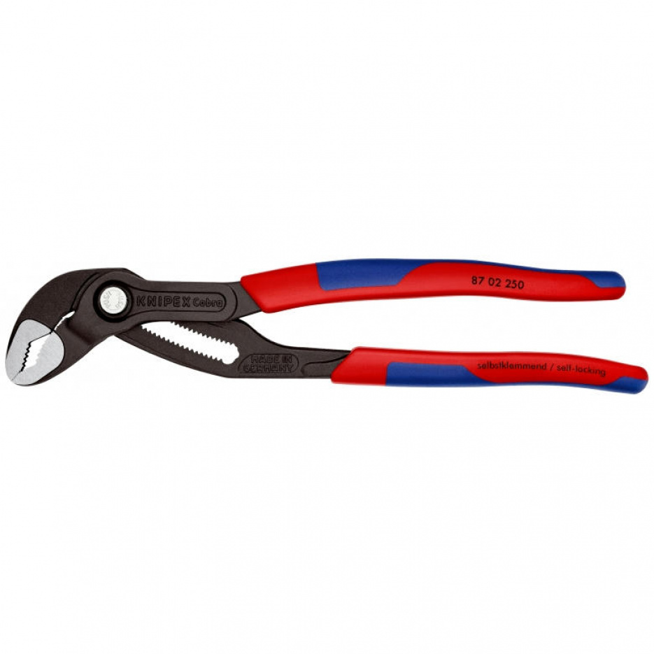 Захват переставной 250 мм, Cobra®, быстрозажимной механизм KNIPEX KN-8702250